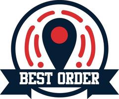 Best Order For Precise Location Delivery Logo Vector File