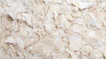 Rough White Recycled Paper Texture Close-Up photo