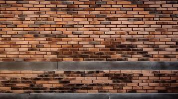 Ai generative Background of brick wall texture or brick wall pattern for  interior exterior decoration and industrial construction concept design  25014628 Stock Photo at Vecteezy