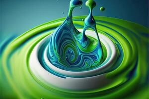 Abstract liquid background. photo