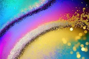 Iridescent glitter. AI background photo