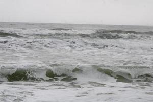 Waves Crashing On The Seashore photo