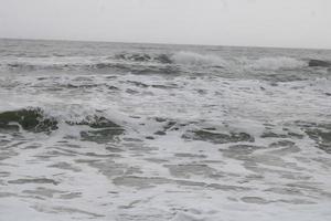 Waves Crashing On The Seashore photo