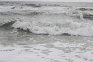 Waves Crashing On The Seashore photo