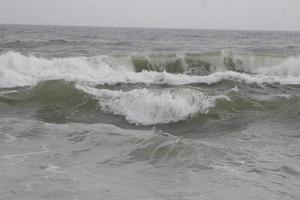 Waves Crashing On The Seashore photo