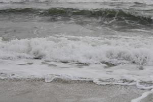 Waves Crashing On The Seashore photo