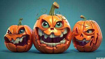 Halloween day eyes of Jack O' Lanterns trick or treating Samhain All Hallows' Eve All Saints' Eve All hallowe'en spooky Horror Ghost Demon background October 31 photo