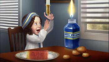 Hanukkah the Oil Miracle December 7th photo