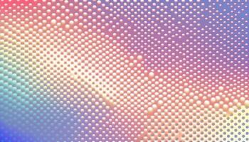 Colorful abstract geometric background with dot shapes pointillism style created with technology photo