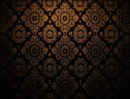 Royal vintage Victorian Gothic background Rococo venzel and whorl created with technology photo