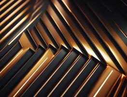 Modern technology abstract texture with diagonal metallic lines created with technology photo