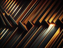 Modern technology abstract texture with diagonal metallic lines created with technology photo