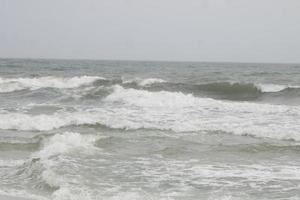 Waves Crashing On The Seashore photo