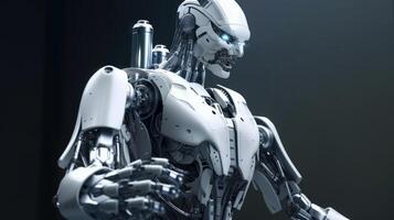 The Next Generation Cyborg Android. photo