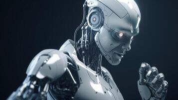 The Next Generation Cyborg Android. photo