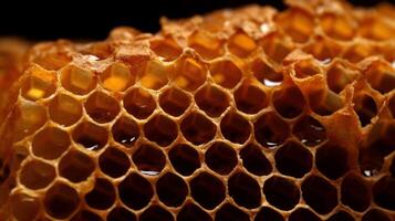 Close up of Honeycomb. photo