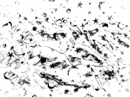 rústico grunge textura com grão e manchas. abstrato ruído fundo. png gráfico ilustração com transparente fundo.