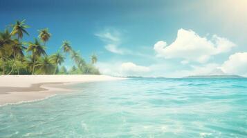 Summer Natural Tropical Background. Illustration photo