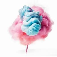 Sweet cotton candy. Illustration photo