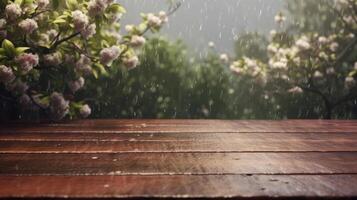 Summer rainy background. Illustration photo