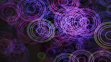 abstrait coloré particules. utile Contexte visuels pour vj boucles, clubs et événements video