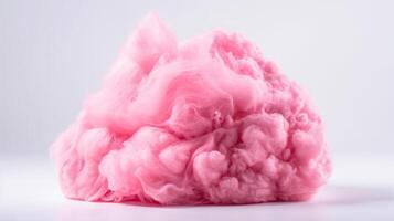 Pink cotton candy. Illustration photo