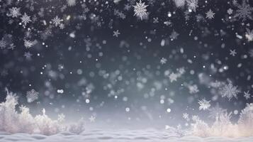 Snowflake background. Illustration photo