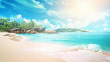 Summer Natural Tropical Background. Illustration photo