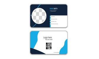 This Business card design is for business promotion, expansion and introduction and business card and modern and style design vector