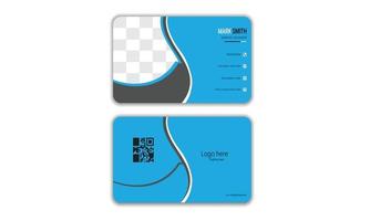 This Business card design is for business promotion, expansion and introduction and business card and modern and style design vector