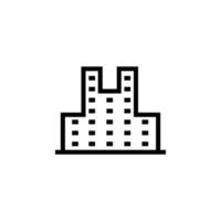 Building vector icon