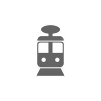 tram vector icon