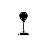 Punching bag vector icon