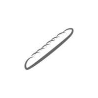 Baguettes, bread hand drawn vector icon