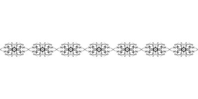 Decorative elements, text dividers, hand drawn vector icon