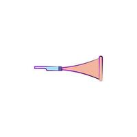 pipe colored vector icon