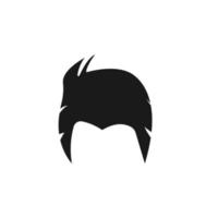 hair, woman, haircut short vector icon