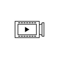 video vector icon