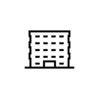 Building vector icon