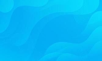 Abstract Gradient Blue liquid Wave Background vector