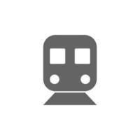 Railway, sign vector icon