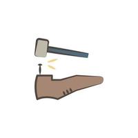 shoemaker tools vector icon