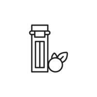 Quit smoking, nicotine vector icon