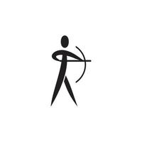 sport archery vector icon