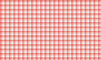 Red seamless plaid pattern photo