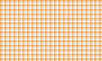 Orange seamless plaid pattern photo