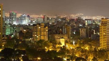 een time-lapse van de Mexico stad horizon video