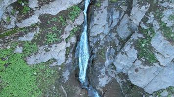 Wasserfall Drohne Schuss Natur video