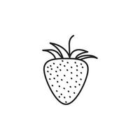 Vector Strawberry vector icon