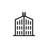 Hospital, Building vector icon